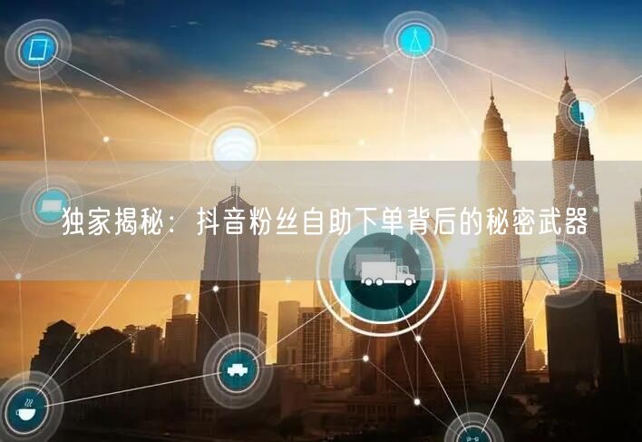 独家揭秘：抖音粉丝自助下单背后的秘密武器