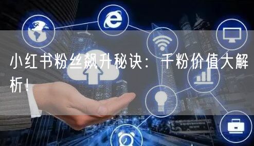 小红书粉丝飙升秘诀：千粉价值大解析！