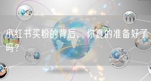 小红书买粉的背后，你真的准备好了吗？