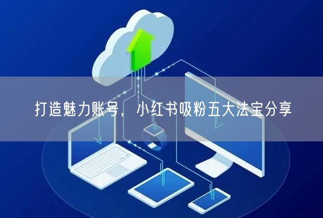 打造魅力账号，小红书吸粉五大法宝分享