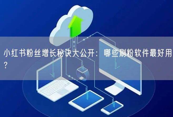 小红书粉丝增长秘诀大公开：哪些刷粉软件最好用？