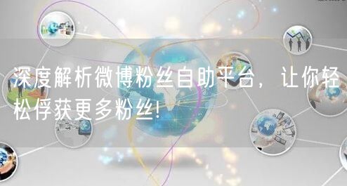 深度解析微博粉丝自助平台,让你轻松俘获更多粉丝!